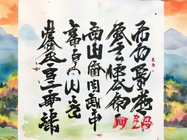 童真翰墨，三年级学生旅行书法作品赏析