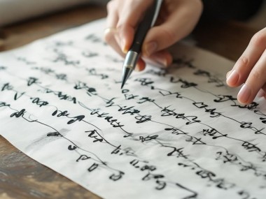 赵孟頫行书歌，笔触飘逸，意境无限