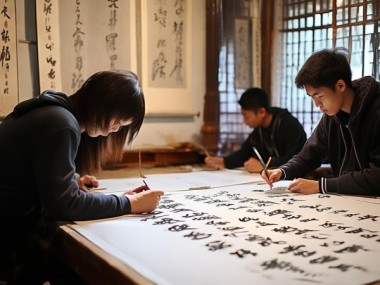 三人行书画艺术学校，探寻颜真卿硬笔书法的传承之美