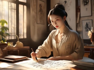 青年女书法家北北，翰墨青春，艺术人生璀璨绽放