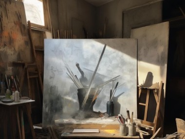 艺术家的双重人生，画家书法家背后的生活重负