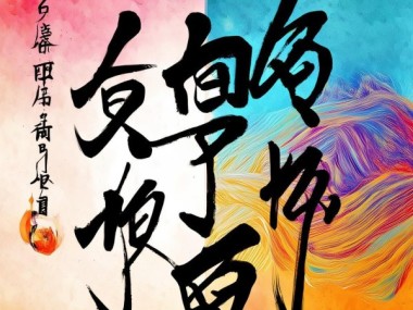 腊八节动态书法，传统节日与现代艺术的交融呈现