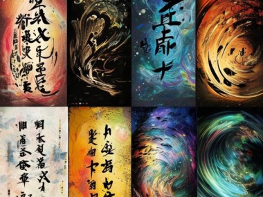 穿越时空，第一书法动态图片集锦