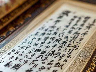 古韵盎然，青花六字三行书法艺术瑰宝