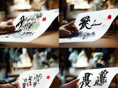 墨舞丹青，六格四行书法之美赏析之旅