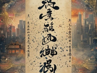融合古今的动态书法艺术，传承与创新之美
