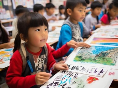 二年级小小书法家们的艺术之旅，硬笔书画作品大展示