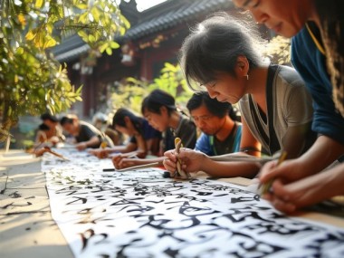 惠州文化馆与西子书画院共创硬笔书法艺术新纪元
