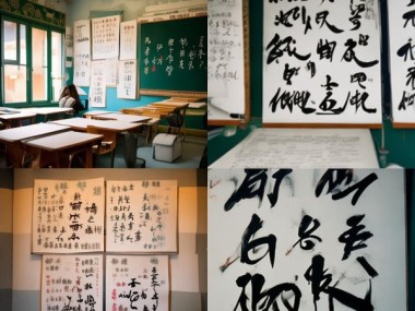 四年级学子硬笔书法展，传承经典，青春墨韵