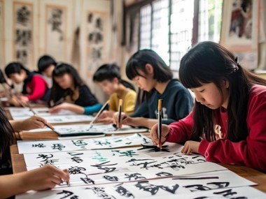 书法课余生活，传承文化之美