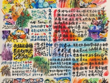 童趣盎然，一年级下册硬笔书画作品艺术之旅