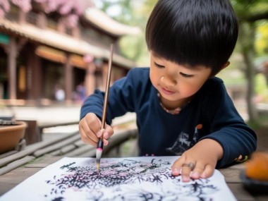 墨香校园，一年级书法描绘生活精彩瞬间