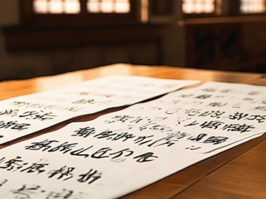 墨韵丹青，四列六行书法作品赏析
