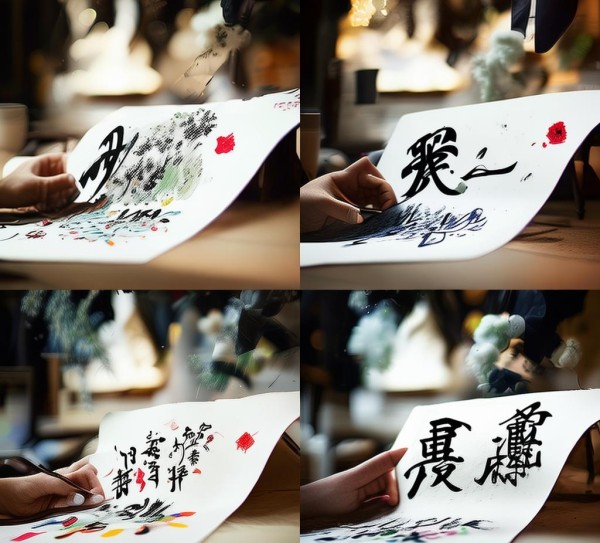 墨舞丹青，六格四行书法之美赏析之旅,墨舞丹青，六格四行书法之美赏析之旅,书法,第1张