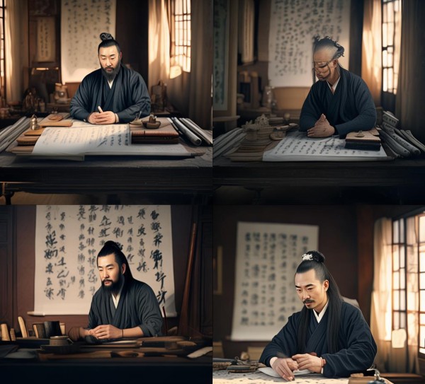 书法理论家与著作深度解读，五大理论家风采与贡献探析,书法理论家与著作深度解读，五大理论家风采与贡献探析,书法,第1张