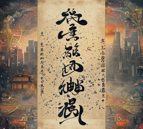 融合古今的动态书法艺术，传承与创新之美,融合古今的动态书法艺术，传承与创新之美,书法,第1张