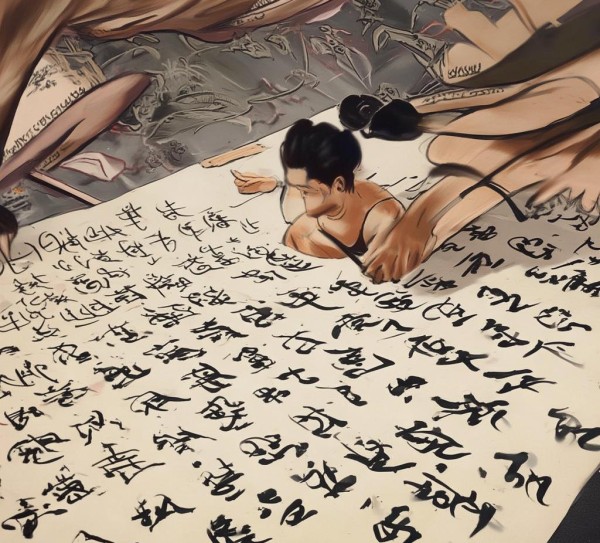 田英章书法临江仙动态图，穿越时空的书法之旅,田英章书法临江仙动态图，穿越时空的书法之旅,书法,第1张