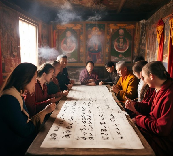 藏地书法魅力体验课，一节课多少钱？,藏地书法魅力体验课，一节课多少钱？,书法,第1张