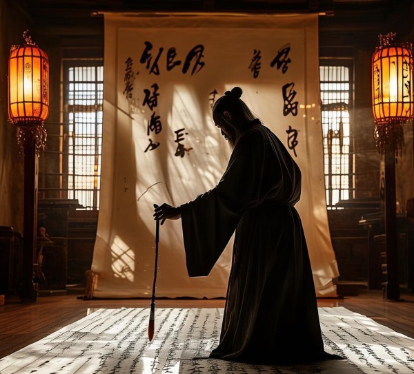 千古书法传奇，古代名家挥毫之霸气风采,千古书法传奇，古代名家挥毫之霸气风采,书法,第1张