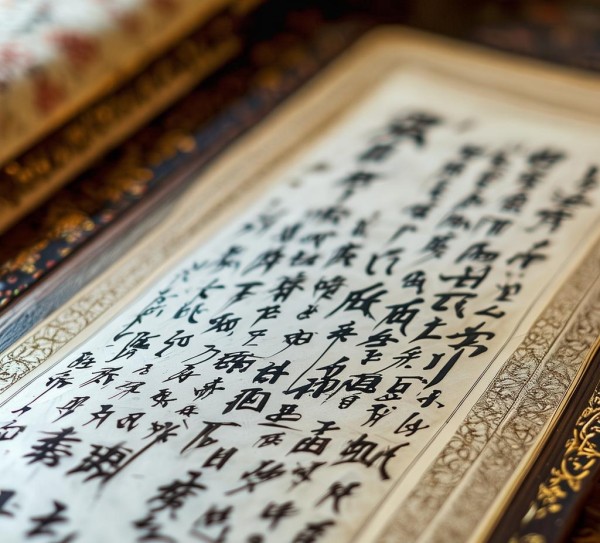 古韵盎然，青花六字三行书法艺术瑰宝,古韵盎然，青花六字三行书法艺术瑰宝,书法,第1张