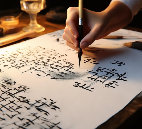 墨香方格间，硬笔书画的独特艺术魅力,墨香方格间，硬笔书画的独特艺术魅力,书法,硬笔书画,第1张