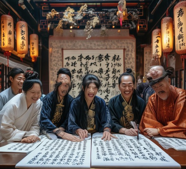 相声书法双绝，揭秘书法界相声名流，十大书法相声家榜单揭晓,相声书法双绝，揭秘书法界相声名流，十大书法相声家榜单揭晓,书法,第1张